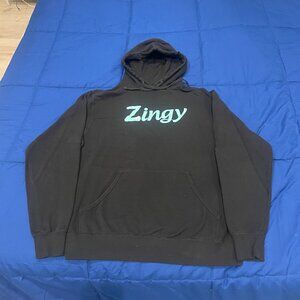 Zingy dog walking hoodie
